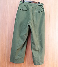 50S Korean War US Army M1951 M51 Wool Trousers Pants! 30사이즈~! 70년 세월에도 최상 컨디션~!