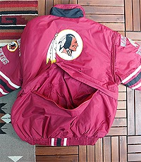 미국판 90S STARTER NFL REDSKINS 코리아메이드 빈티지 바시티 자켓~! 105사이즈~! 매물귀한 미사용 제품.