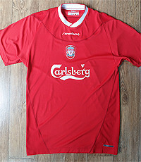 일본판 REEBOK Liverpool FC 리버풀 2002-2004 시즌 홈 저지!!  L 사이즈! 최상의 컨디션!(완벽한 보존상태)