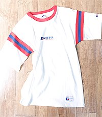 일본판 Russell Athletic 70년대 스타일 클래식 스포츠 셔츠~! 프리사이즈~! 굿 컨디션~!